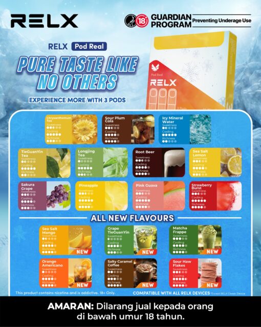 RELX real pod-2ml(悦刻6代三颗装)